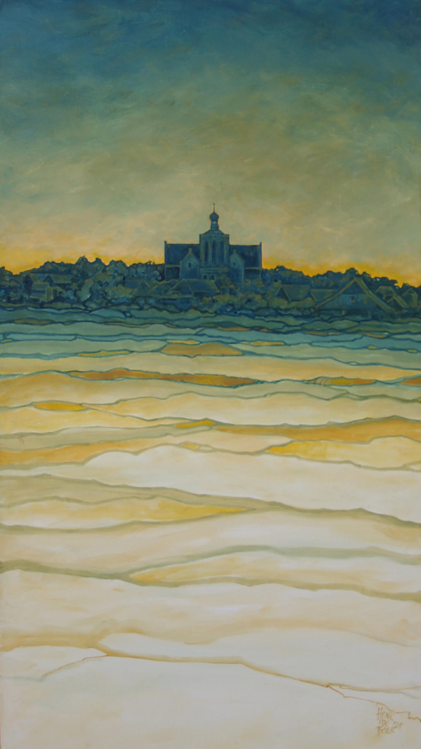  acryl - Toer fanof Sédyk 