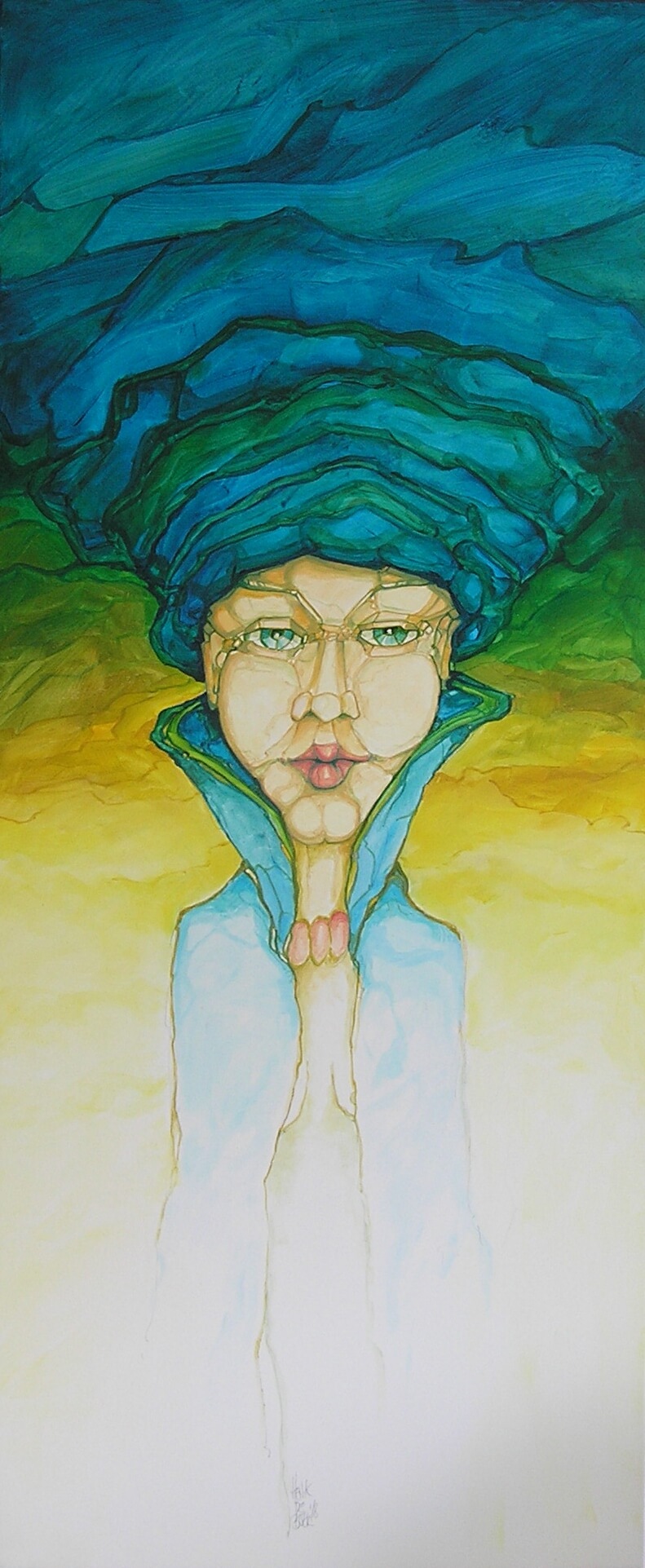  acryl - Frou turkwaaze 