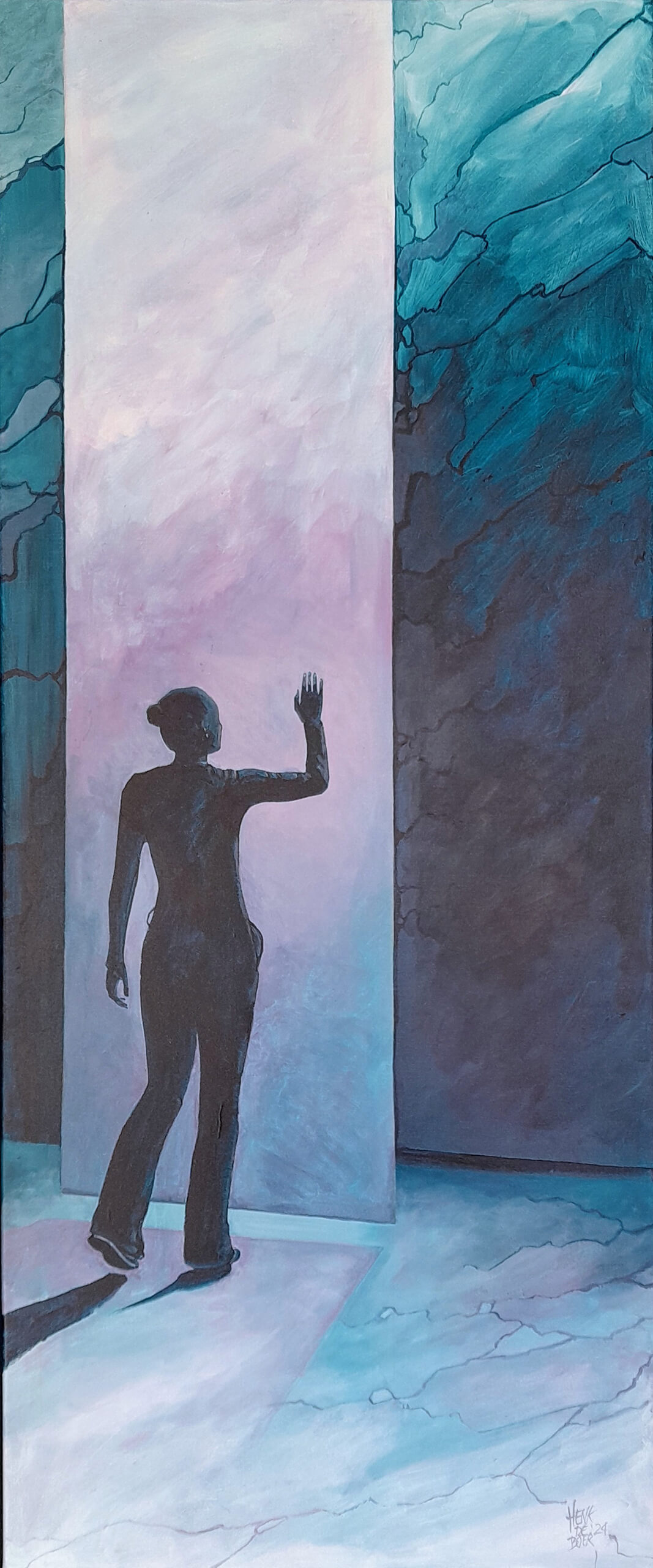  acryl - Wat as - Silke 